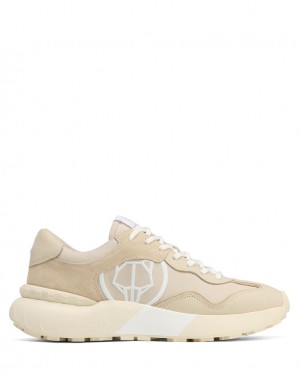 Men's Naked Wolfe Drought Trainers White Australia | Z1Y-2193