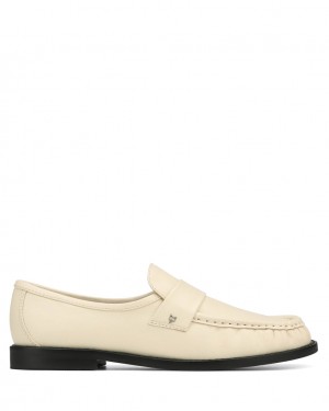 Women's Naked Wolfe Goldie Sheep Loafers White Australia | K1F-6942