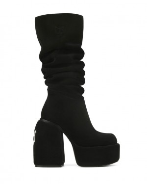 Women's Naked Wolfe Space Boots Black Australia | R2R-4379