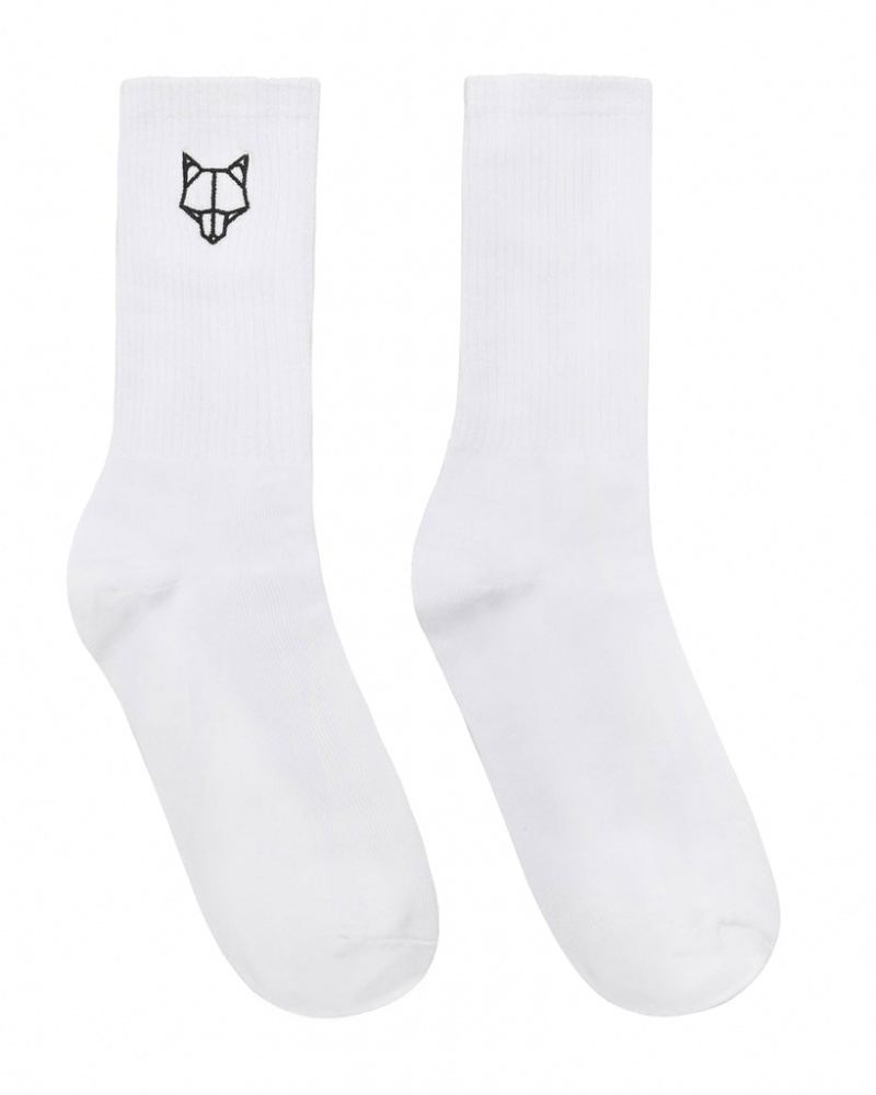 Men's Naked Wolfe 3 Pack Mens Egyptian Cotton Socks Socks White Australia | C4Y-5894