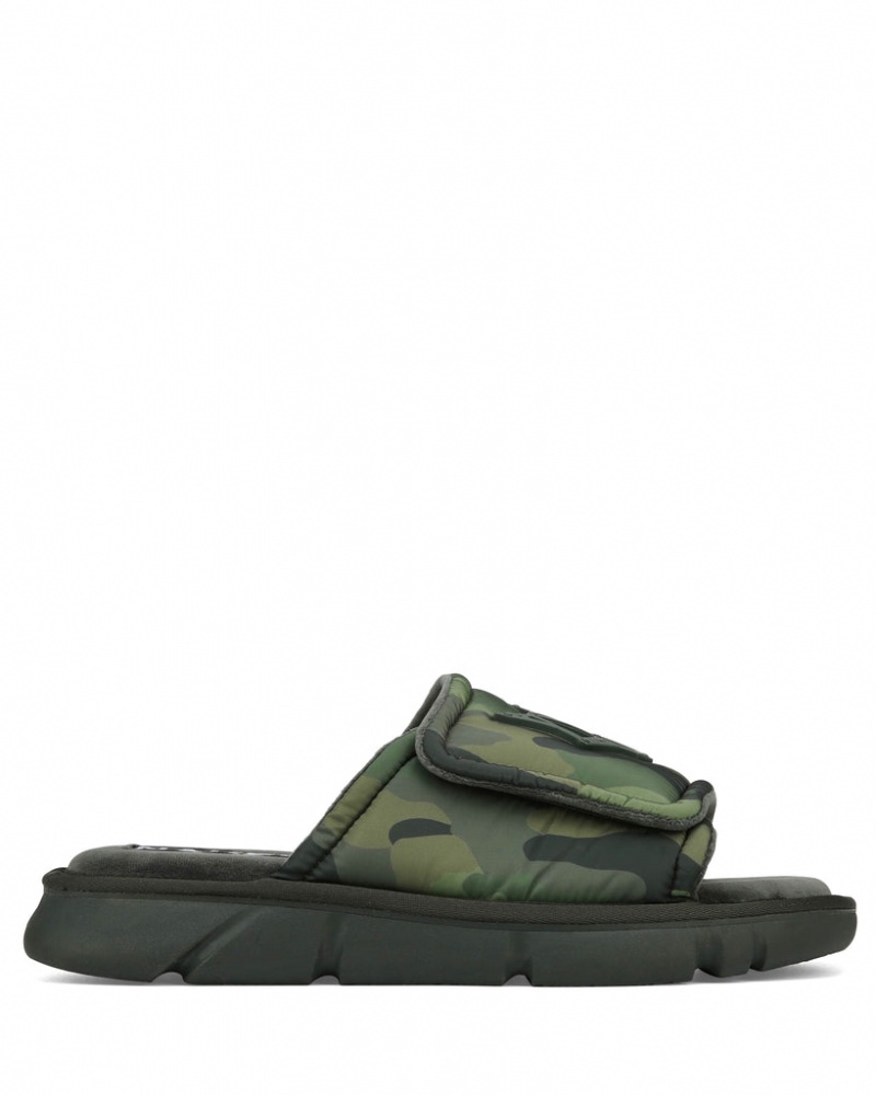 Men\'s Naked Wolfe Alaska Slides Camo Australia | U2U-7618