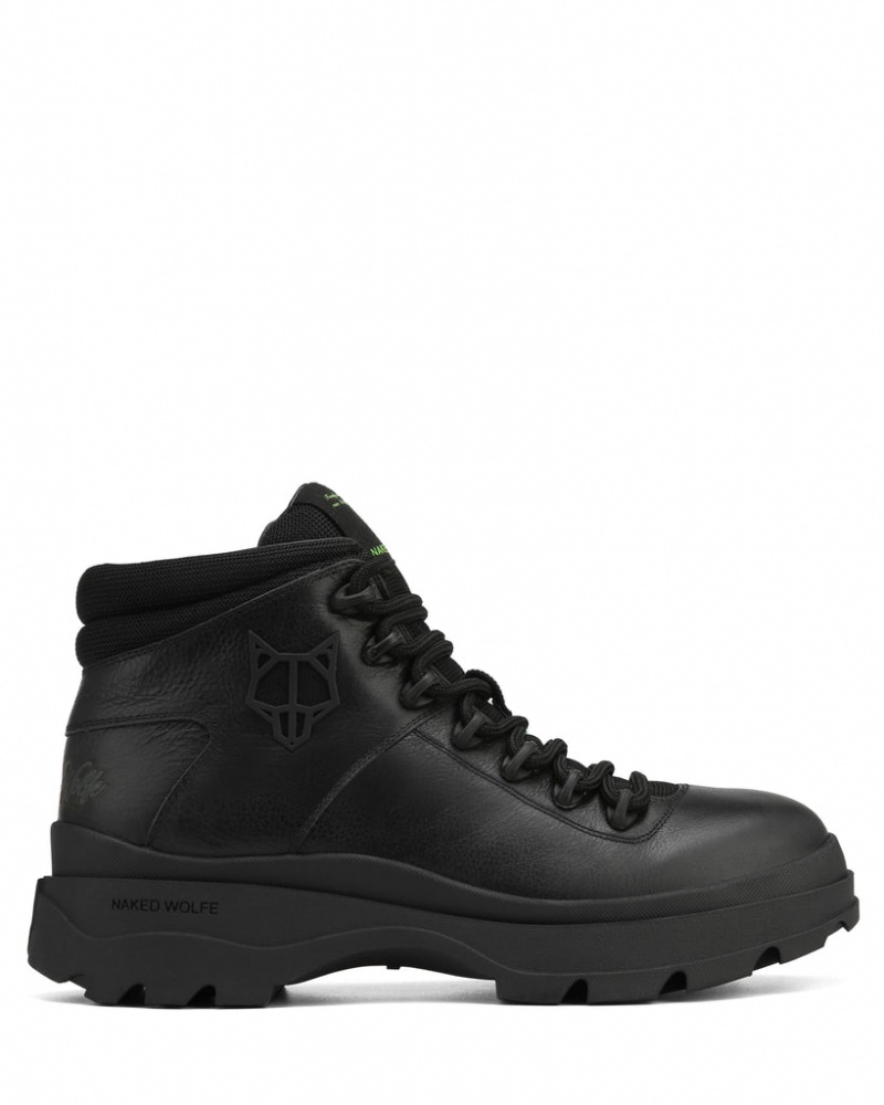 Men's Naked Wolfe Aspire Boots Black Australia | L9K-3698