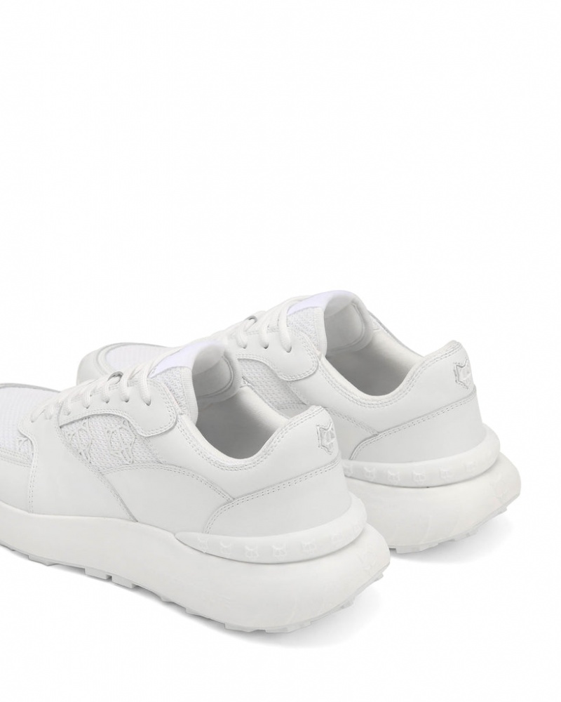 Men's Naked Wolfe Dart Triple Trainers White Australia | X0G-3513