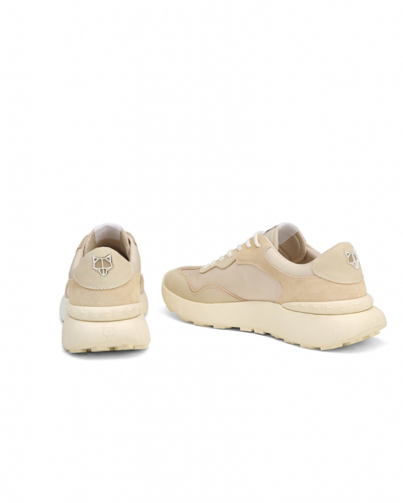 Men's Naked Wolfe Drought Trainers White Australia | Z1Y-2193