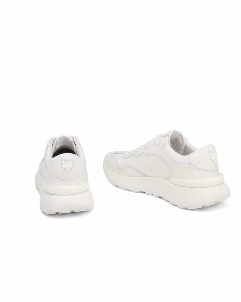 Men's Naked Wolfe Drought Triple Trainers White Australia | Q3Y-4935