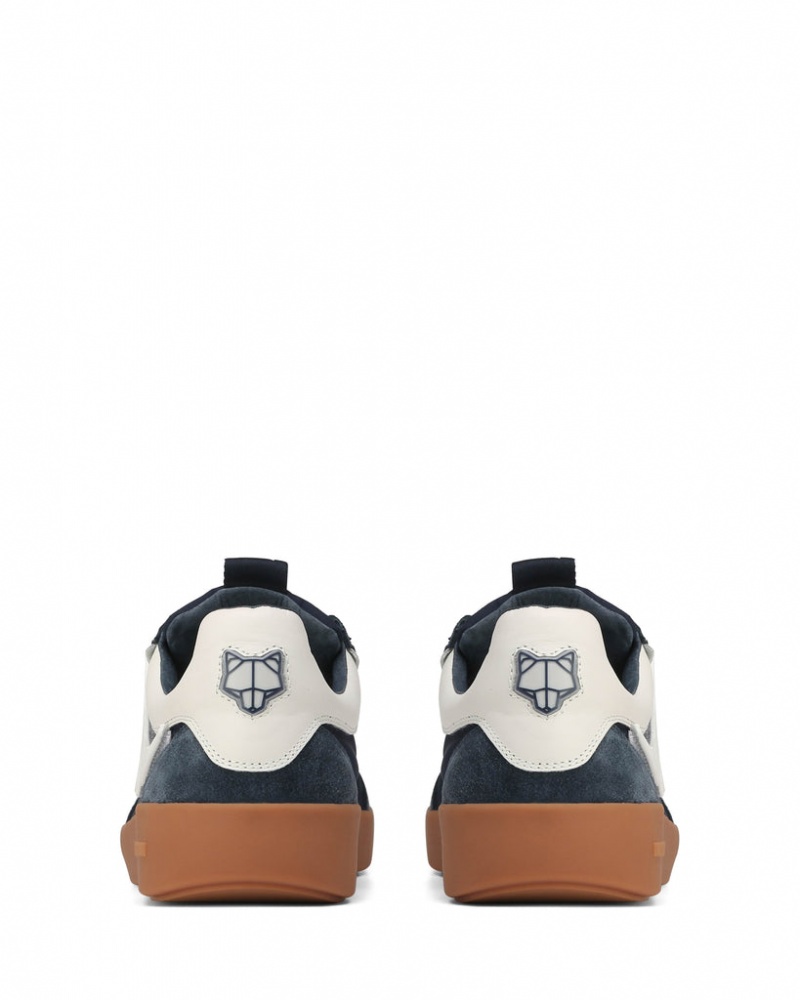 Men's Naked Wolfe Palm Trainers Navy Australia | D1T-6418