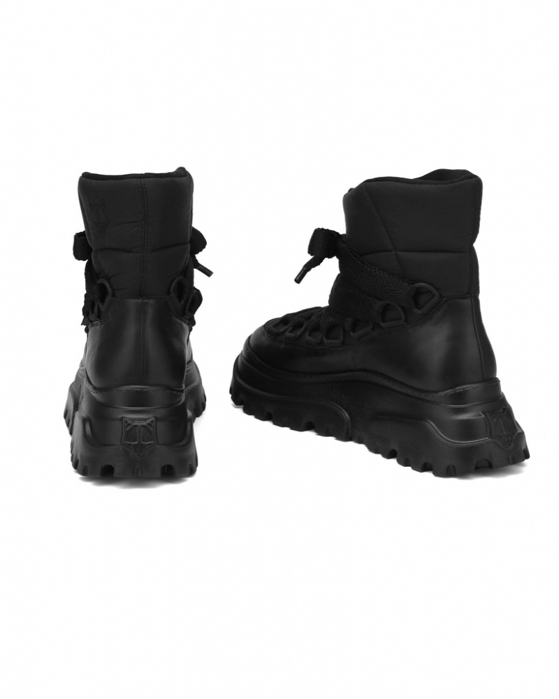 Men's Naked Wolfe Slam Boots Black Australia | Q0H-2706