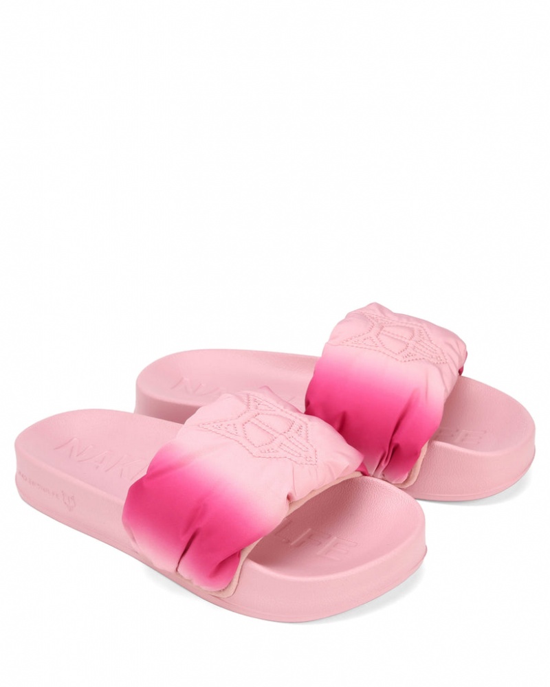 Women's Naked Wolfe Coast Sandals Pink Australia | G0Y-2125