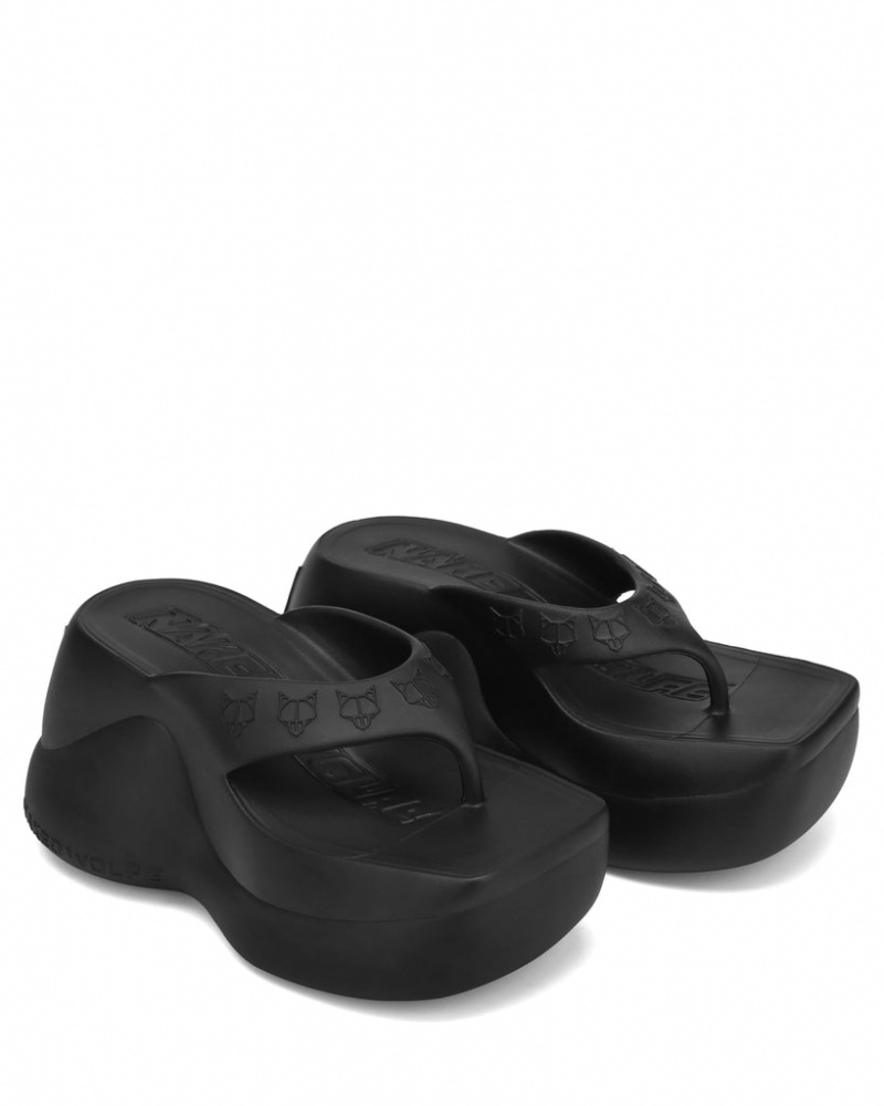 Women's Naked Wolfe Diva Sandals Black Australia | M8N-3264