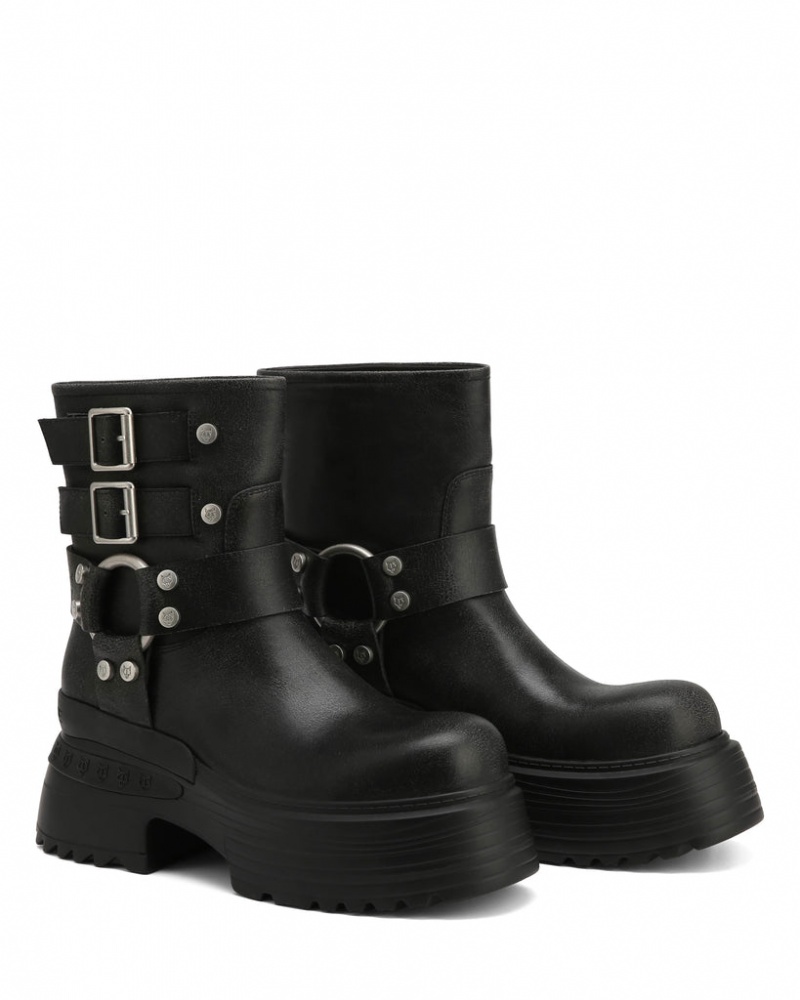 Women's Naked Wolfe Eclipse Boots Black Australia | Q3F-3959