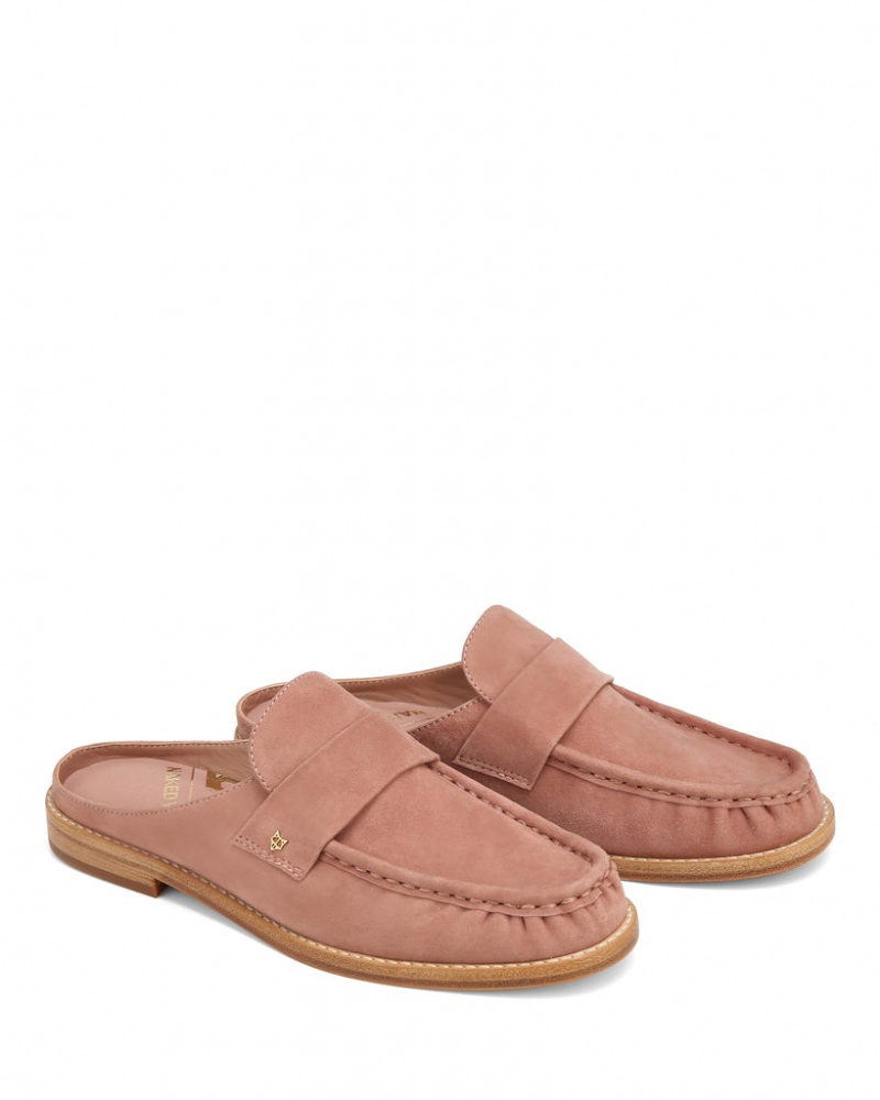 Women's Naked Wolfe Gleam Loafers Pink Australia | Q0V-6928