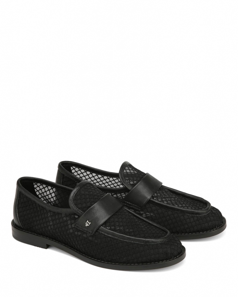 Women's Naked Wolfe Lana Loafers Black Australia | M3H-7105