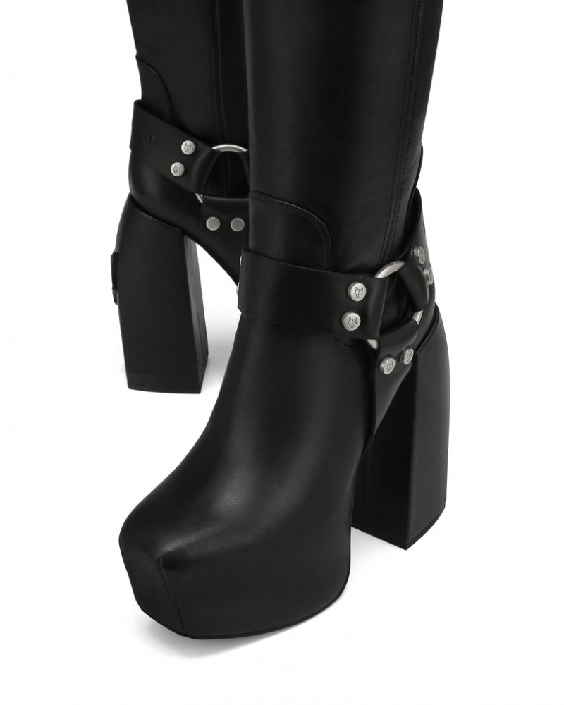 Women's Naked Wolfe Savage Boots Black Australia | D2L-1009